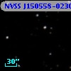 NVSS J150558-023022