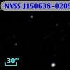 NVSS J150638-020537