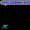 NVSS J150804-025526