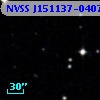 NVSS J151137-040755