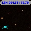 LBN 004.67+36.70