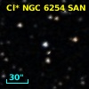 Cl* NGC 6254    SAN       1