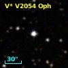 V* V2054 Oph