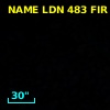 NAME LDN 483 FIR