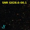 SNR G028.6-00.1