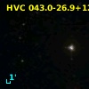 HVC 043.0-26.9+121