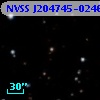 NVSS J204745-024605