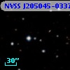 NVSS J205045-033743