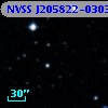 NVSS J205822-030326