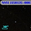 NVSS J150135-000351