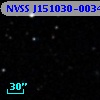 NVSS J151030-003448