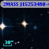 2MASS J15253480-0001024