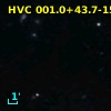 HVC 001.0+43.7-152