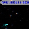 NVSS J153111-003005
