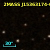 2MASS J15363174-0028445