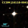 CCDM J16118-0041AB