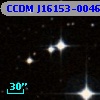 CCDM J16153-0046B