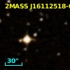 2MASS J16112518-0109190