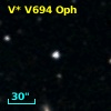V* V694 Oph
