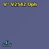 V* V2542 Oph