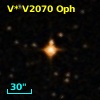 V* V2070 Oph