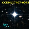 CCDM J17407-0043AB