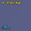 V* V542 Aql
