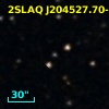 2SLAQ J204527.70-003236.2
