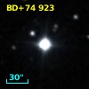 BD+74   923