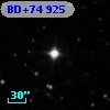 BD+74   925