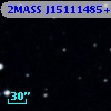 2MASS J15111485+0150514