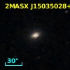 2MASX J15035028+0107366