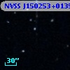 NVSS J150253+013513