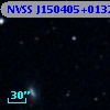 NVSS J150405+013233