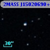 2MASS J15020690+0108335