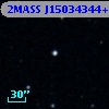 2MASS J15034344+0115002