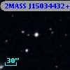 2MASS J15034432+0108589