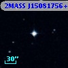 2MASS J15081756+0150115