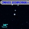 2MASS J15083866+0155170