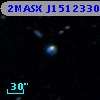 2MASX J15123306+0130172