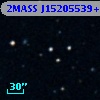 2MASS J15205539+0002502