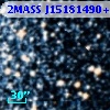 2MASS J15181490+0204004