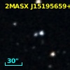 2MASX J15195659+0016149