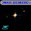 2MASS J15303392+0026571