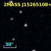 2MASS J15265108+0000251