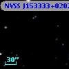 NVSS J153333+020256