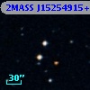 2MASS J15254915+0014449