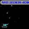 NVSS J153638+020005