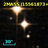 2MASS J15561873+0029039