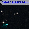 2MASS J16050541+0012171